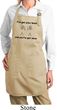 Ladies Funny Apron I've Got Your Back Full Length Apron with Pockets