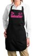 Ladies Funny Apron The Godmother Full Length Apron with Pockets