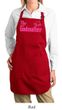 Ladies Funny Apron The Godmother Full Length Apron with Pockets