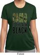 Ladies Funny Shirt Camo is the New Black Moisture Wicking Tee T-Shirt