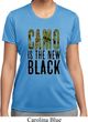 Ladies Funny Shirt Camo is the New Black Moisture Wicking Tee T-Shirt
