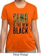 Ladies Funny Shirt Camo is the New Black Moisture Wicking Tee T-Shirt