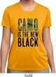 Ladies Funny Shirt Camo is the New Black Moisture Wicking Tee T-Shirt