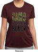 Ladies Funny Shirt Camo is the New Black Moisture Wicking Tee T-Shirt