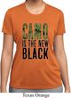 Ladies Funny Shirt Camo is the New Black Moisture Wicking Tee T-Shirt