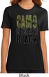 Ladies Funny Shirt Camo is the New Black Organic Tee T-Shirt