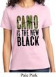 Ladies Funny Shirt Camo is the New Black Tee T-Shirt