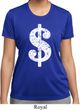 Ladies Funny Shirt Distressed Dollar Sign Moisture Wicking Tee T-Shirt