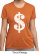 Ladies Funny Shirt Distressed Dollar Sign Moisture Wicking Tee T-Shirt