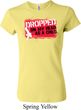Ladies Funny Shirt Dropped On My Head Crewneck Tee T-Shirt