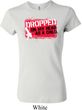 Ladies Funny Shirt Dropped On My Head Crewneck Tee T-Shirt