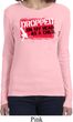Ladies Funny Shirt Dropped On My Head Long Sleeve Tee T-Shirt
