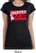 Ladies Funny Shirt Dropped On My Head Longer Length Tee T-Shirt
