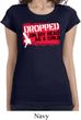 Ladies Funny Shirt Dropped On My Head Longer Length Tee T-Shirt