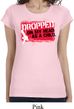 Ladies Funny Shirt Dropped On My Head Longer Length Tee T-Shirt
