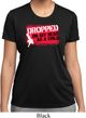Ladies Funny Shirt Dropped On My Head Moisture Wicking Tee T-Shirt