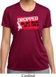 Ladies Funny Shirt Dropped On My Head Moisture Wicking Tee T-Shirt