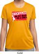 Ladies Funny Shirt Dropped On My Head Moisture Wicking Tee T-Shirt