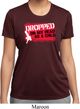 Ladies Funny Shirt Dropped On My Head Moisture Wicking Tee T-Shirt