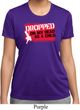 Ladies Funny Shirt Dropped On My Head Moisture Wicking Tee T-Shirt