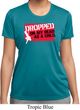 Ladies Funny Shirt Dropped On My Head Moisture Wicking Tee T-Shirt