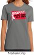 Ladies Funny Shirt Dropped On My Head Organic Tee T-Shirt