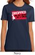 Ladies Funny Shirt Dropped On My Head Organic Tee T-Shirt