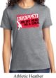 Ladies Funny Shirt Dropped On My Head Tee T-Shirt