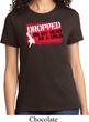 Ladies Funny Shirt Dropped On My Head Tee T-Shirt