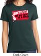 Ladies Funny Shirt Dropped On My Head Tee T-Shirt