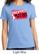 Ladies Funny Shirt Dropped On My Head Tee T-Shirt