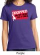 Ladies Funny Shirt Dropped On My Head Tee T-Shirt