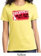 Ladies Funny Shirt Dropped On My Head Tee T-Shirt