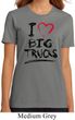 Ladies Funny Shirt I Love Big Trucks Organic Tee T-Shirt