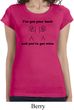 Ladies Funny Shirt I've Got Your Back Longer Length Tee T-Shirt