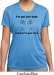 Ladies Funny Shirt I've Got Your Back Moisture Wicking Tee T-Shirt