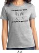 Ladies Funny Shirt I've Got Your Back Tee T-Shirt