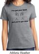 Ladies Funny Shirt I've Got Your Back Tee T-Shirt