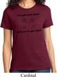 Ladies Funny Shirt I've Got Your Back Tee T-Shirt