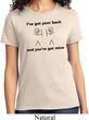 Ladies Funny Shirt I've Got Your Back Tee T-Shirt
