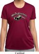 Ladies Funny Shirt More Cowbell Moisture Wicking Tee T-Shirt