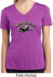 Ladies Funny Shirt More Cowbell Moisture Wicking V-neck Tee T-Shirt