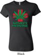 Ladies Funny Shirt Natures Medicine Crewneck Tee T-Shirt