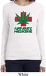Ladies Funny Shirt Natures Medicine Long Sleeve Tee T-Shirt