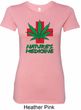Ladies Funny Shirt Natures Medicine Longer Length Tee T-Shirt
