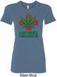 Ladies Funny Shirt Natures Medicine Longer Length Tee T-Shirt
