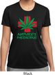 Ladies Funny Shirt Natures Medicine Moisture Wicking Tee T-Shirt