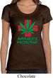 Ladies Funny Shirt Natures Medicine Scoop Neck Tee T-Shirt