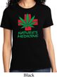 Ladies Funny Shirt Natures Medicine Tee T-Shirt