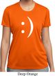Ladies Funny Shirt Smiley Chat Face Moisture Wicking Tee T-Shirt